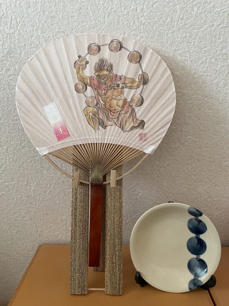 三十三間堂の団扇